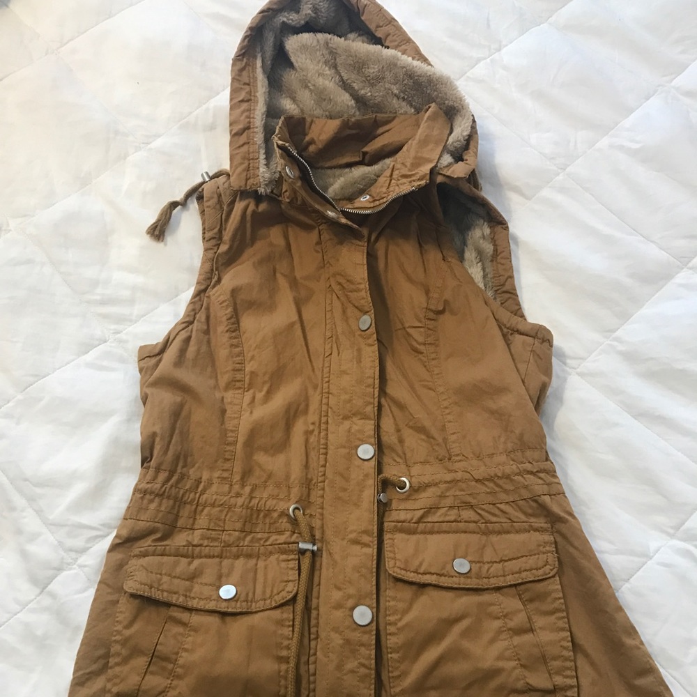 fur vest
